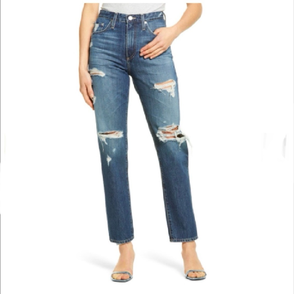 Ag Adriano Goldschmied Phoebe Vintage High Waisted Tapered Leg Jean​​ size 30/31